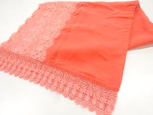 ビロードレース花模様ショール